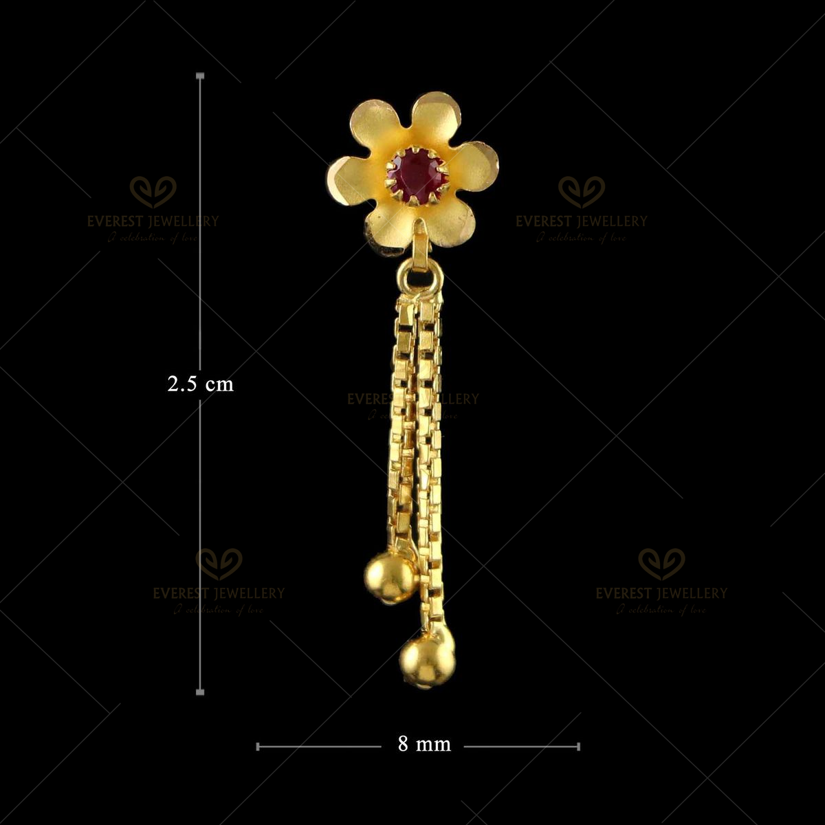 22 Kt Solid Yellow Gold Cubic Zircon Huggie Hoop Earrings Fine Jewelry 8  Grams | eBay