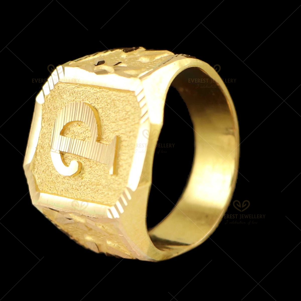 Diamond Mini Uppercase Letter Ring - G for Women | Jennifer Meyer