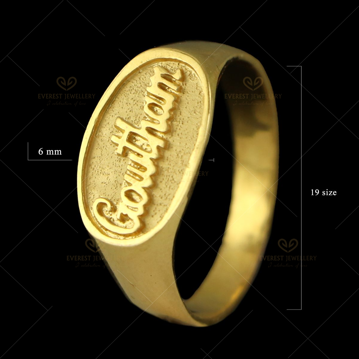 22 kt gold wedding ring