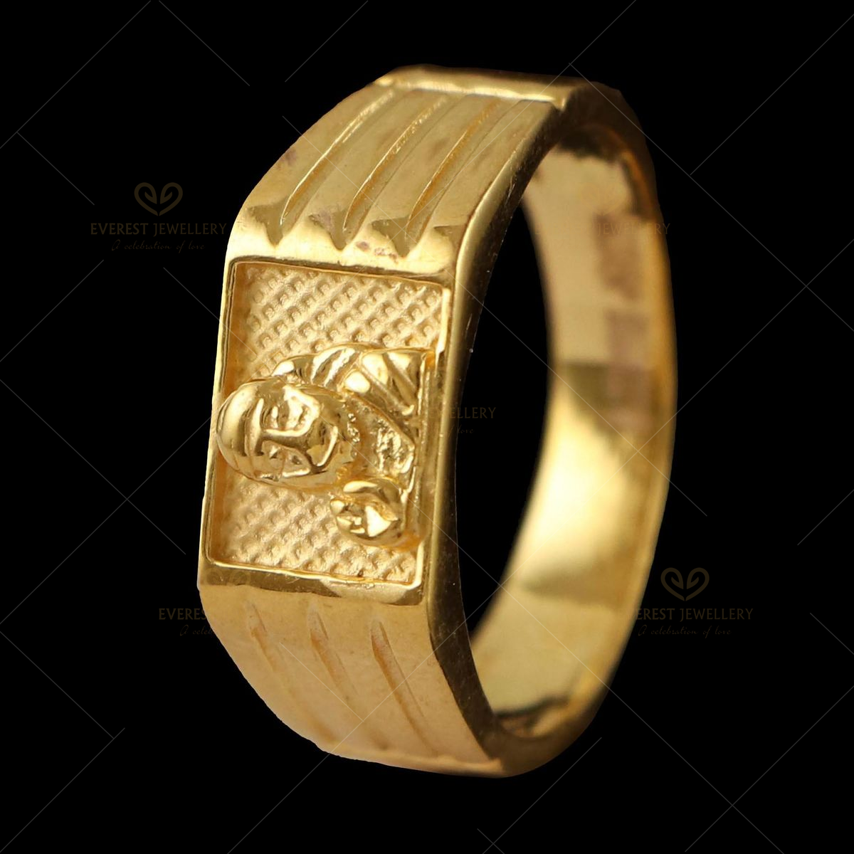 14k mens gold ring with 5 diamonds 6 grams size 10 Not scrap | #1811242491