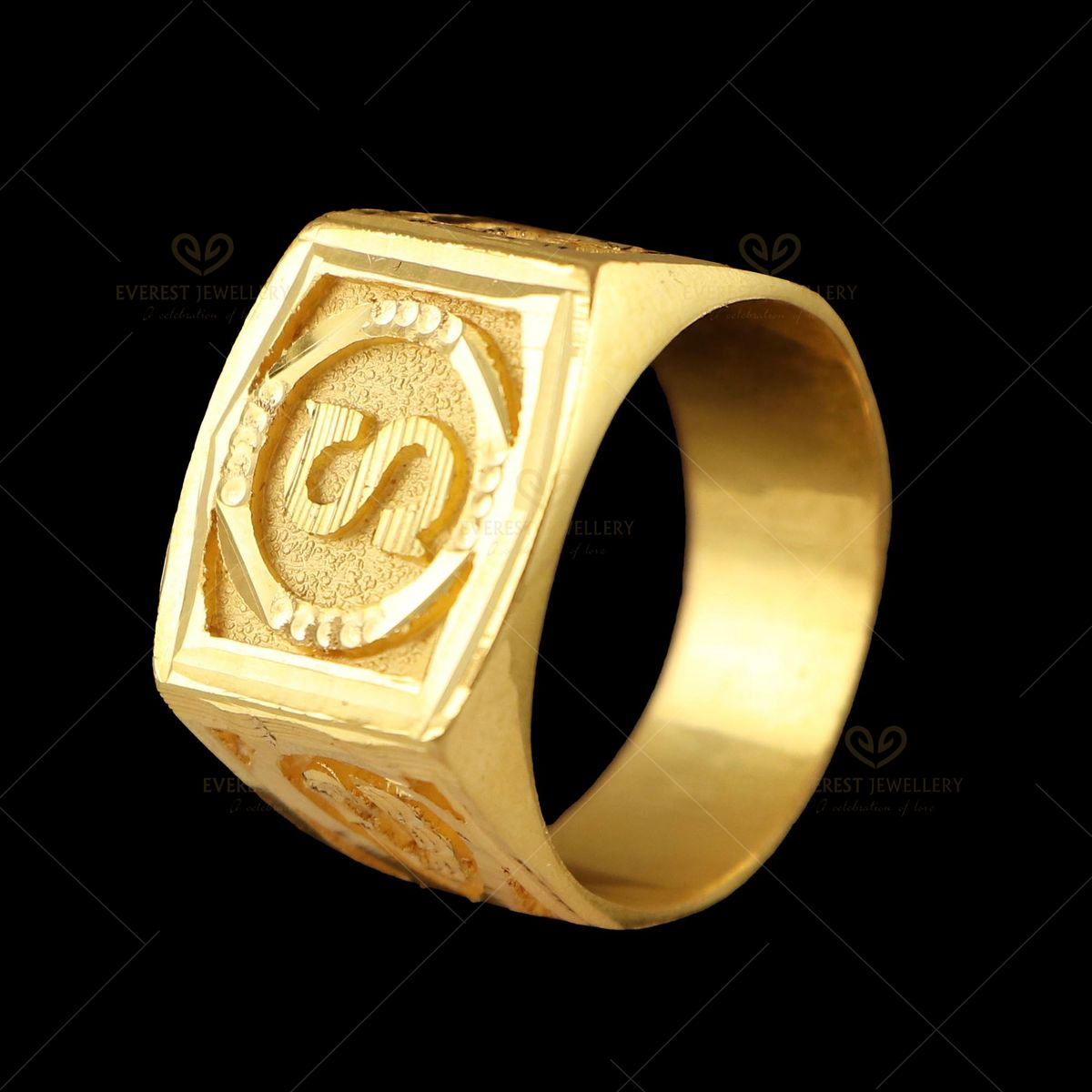 Gold G Letter Ring Design Weight And Price||Gold Letter Ring Model||Mens  Ring|By Gold Lakshmi Balaji - YouTube