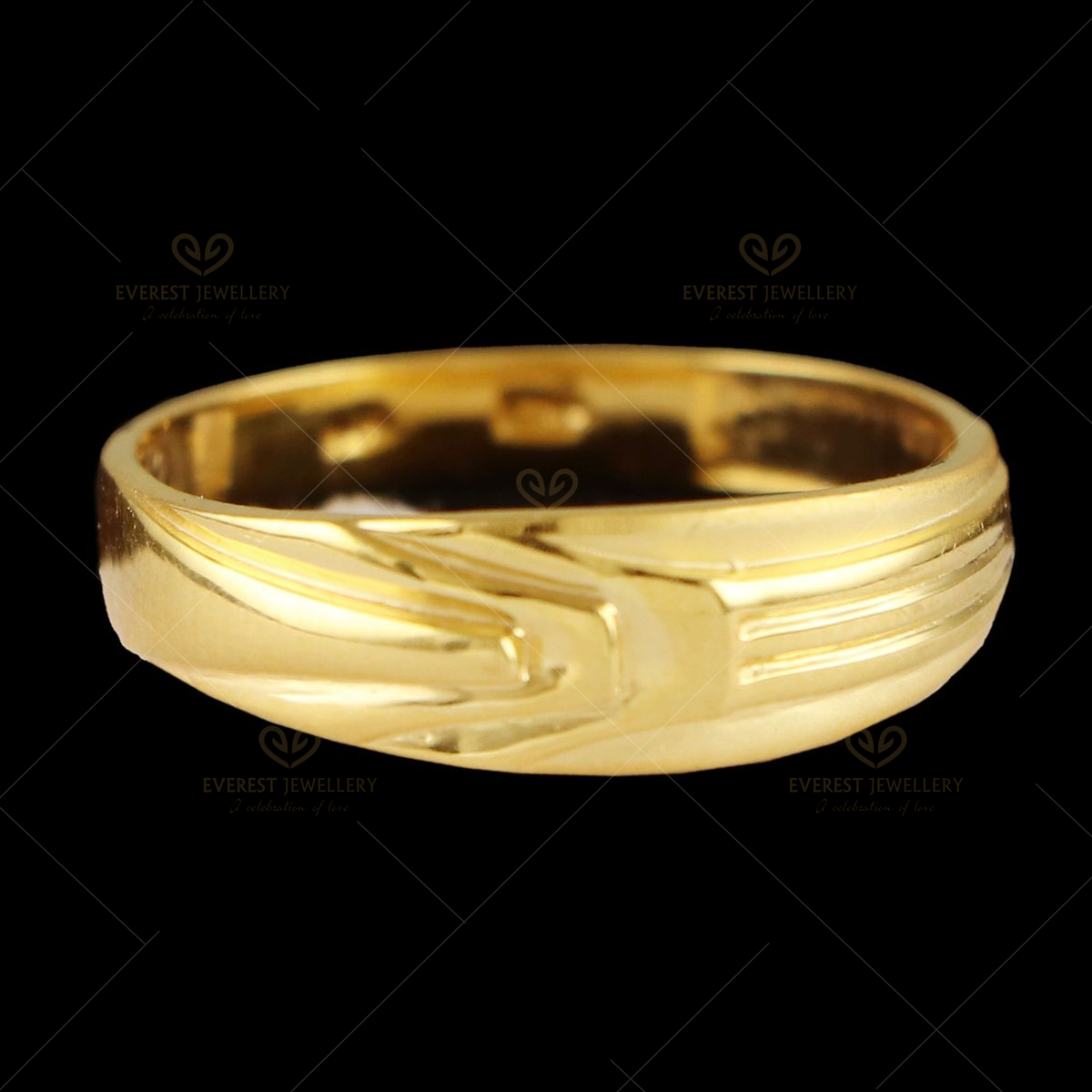 22k 916 Gold Gents Casting Ring | Gold bangles design, Mens gold rings,  Gold bangles